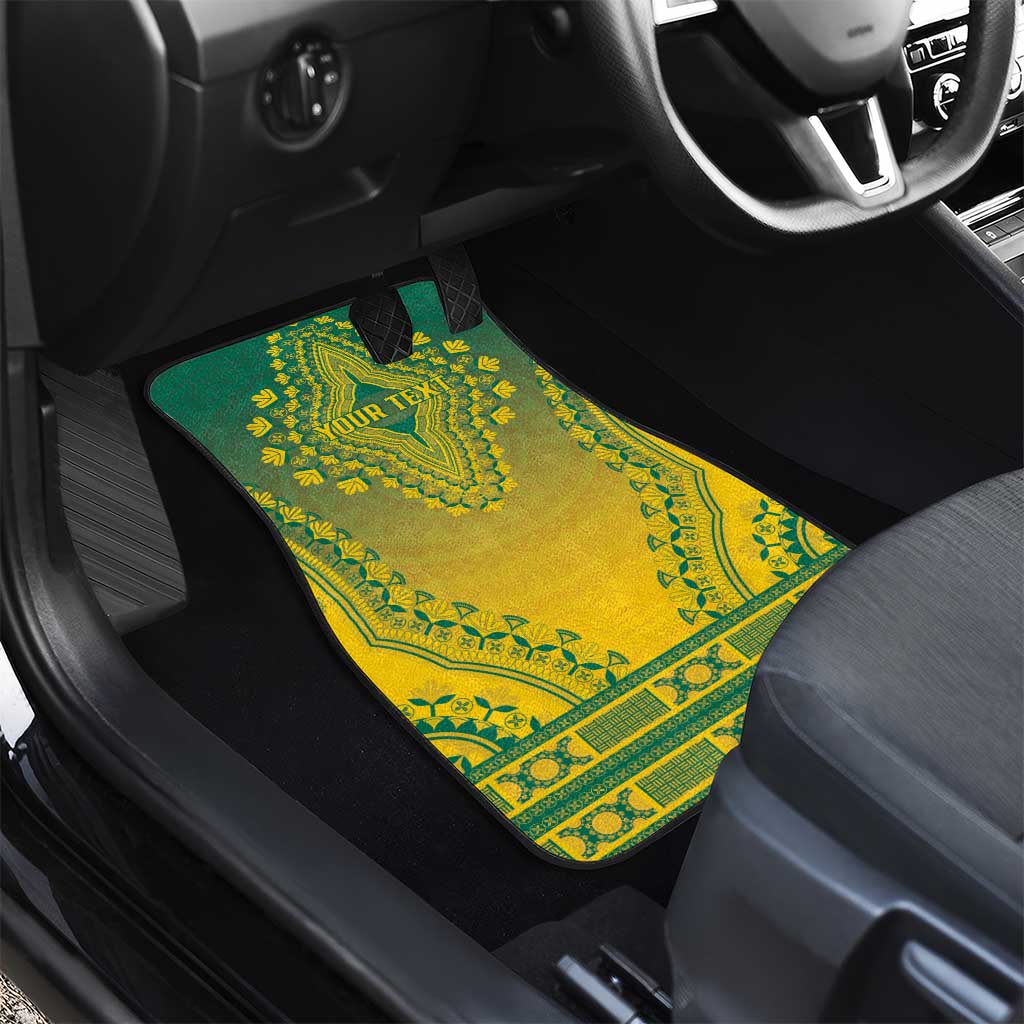 Personalized Afro Togo Car Mats African Dashiki Style - African Pride