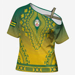 Personalized Togo African Dashiki Cross Shoulder Shirt