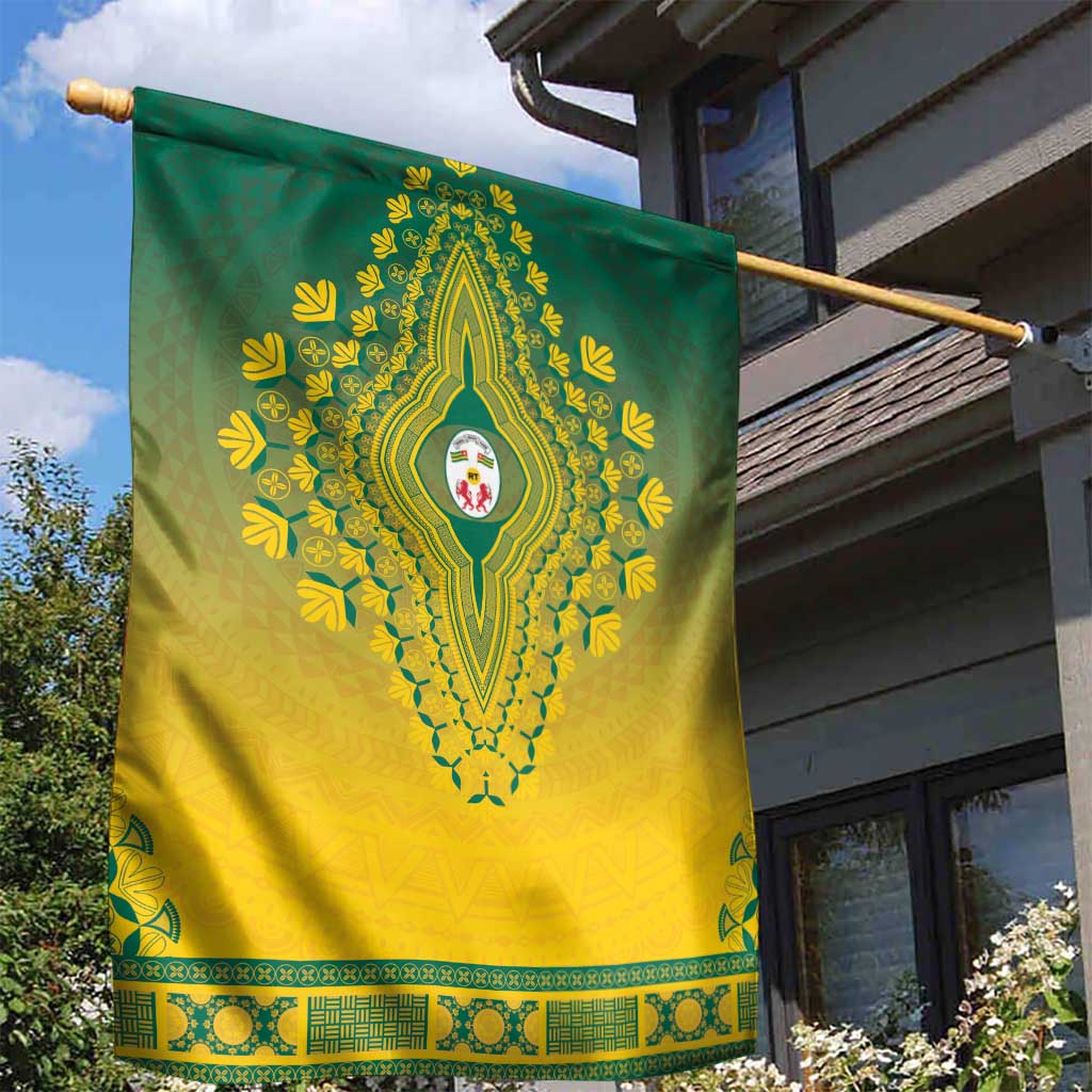 Afro Togo Garden Flag African Dashiki Style - African Pride