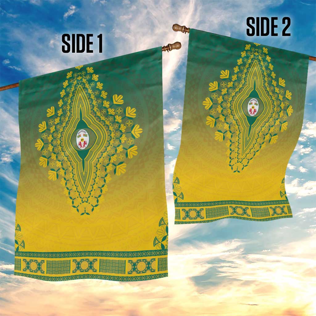Afro Togo Garden Flag African Dashiki Style - African Pride