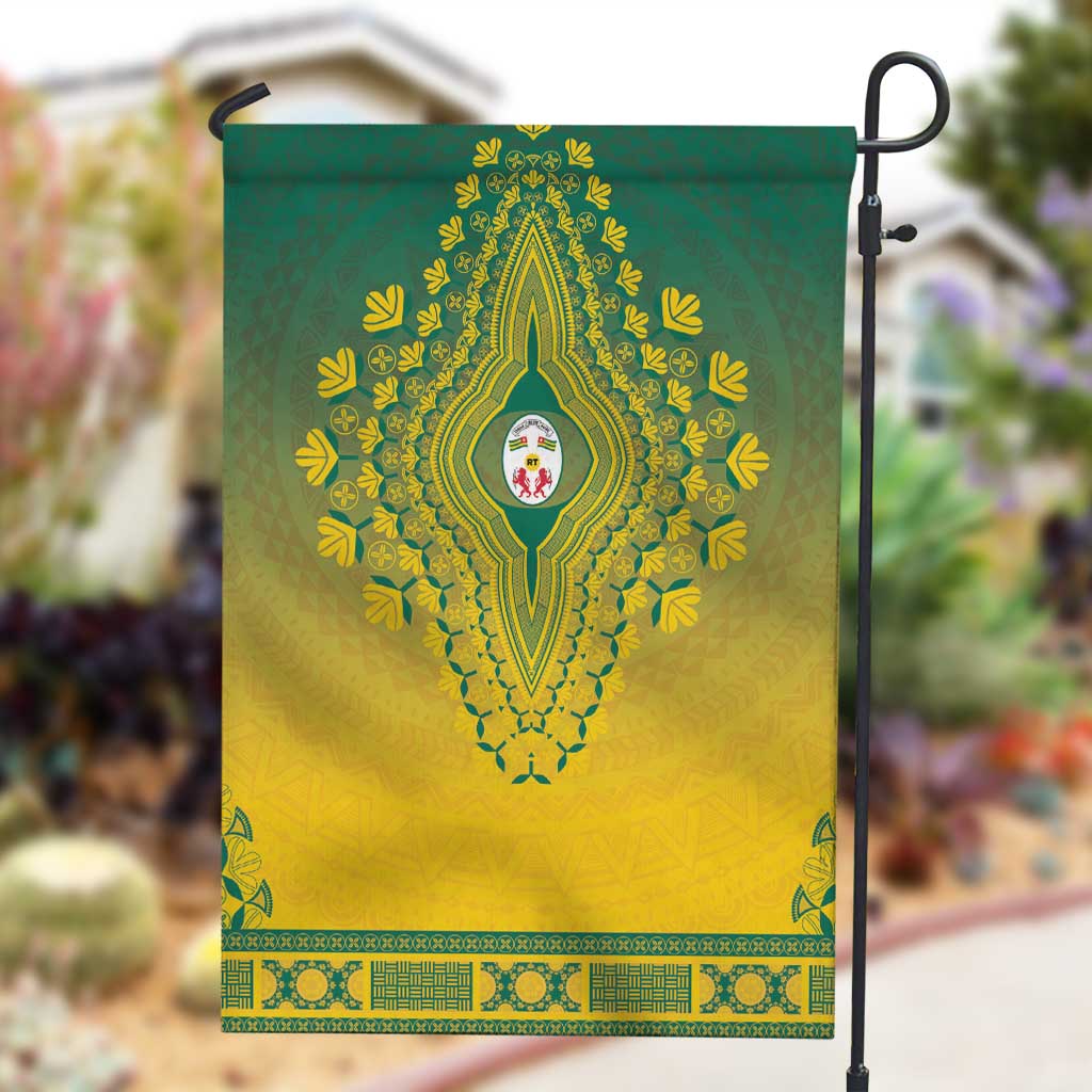 Afro Togo Garden Flag African Dashiki Style - African Pride
