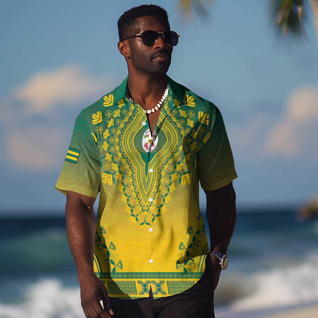 Personalized Afro Togo Hawaiian Shirt African Dashiki Style - African Pride