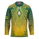 Personalized Togo African Dashiki Hockey Jersey