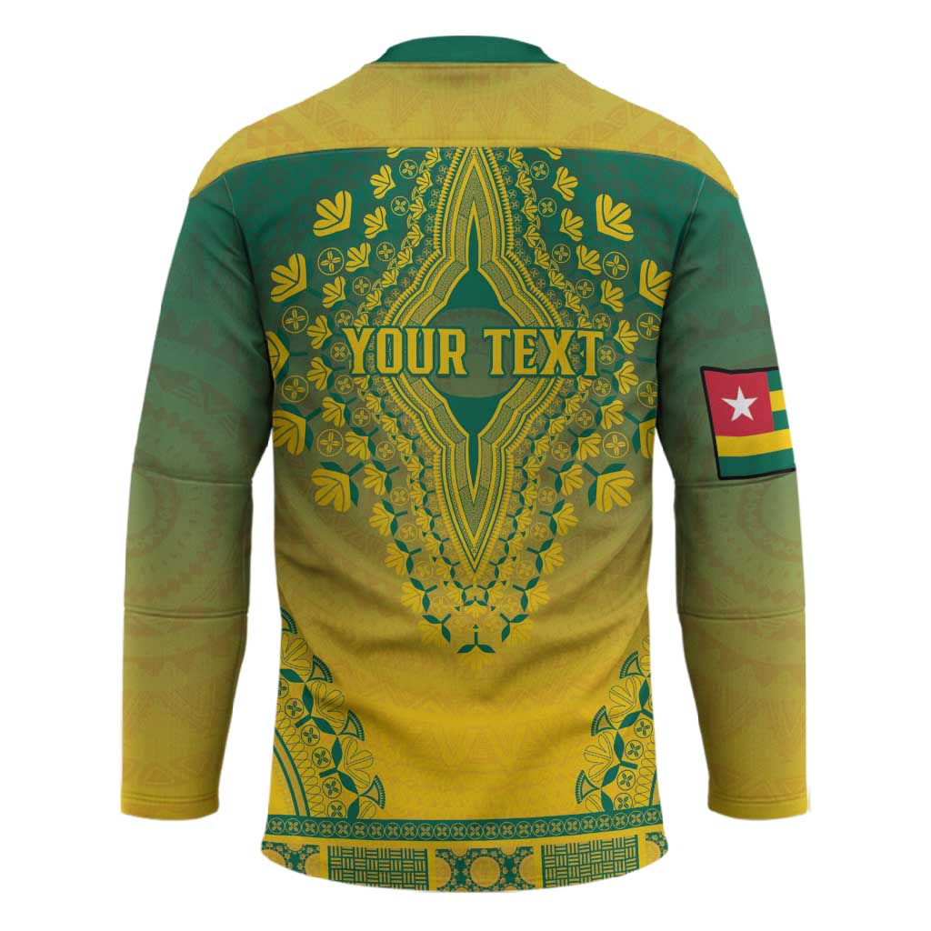 Personalized Togo African Dashiki Hockey Jersey