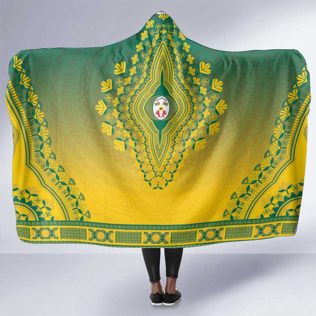 Afro Togo Hooded Blanket African Dashiki Style - African Pride