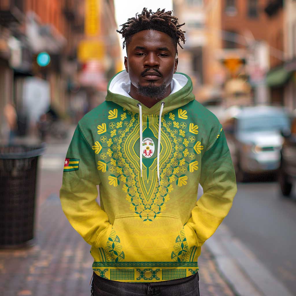 Personalized Afro Togo Hoodie African Dashiki Style - African Pride