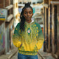 Personalized Afro Togo Hoodie African Dashiki Style - African Pride