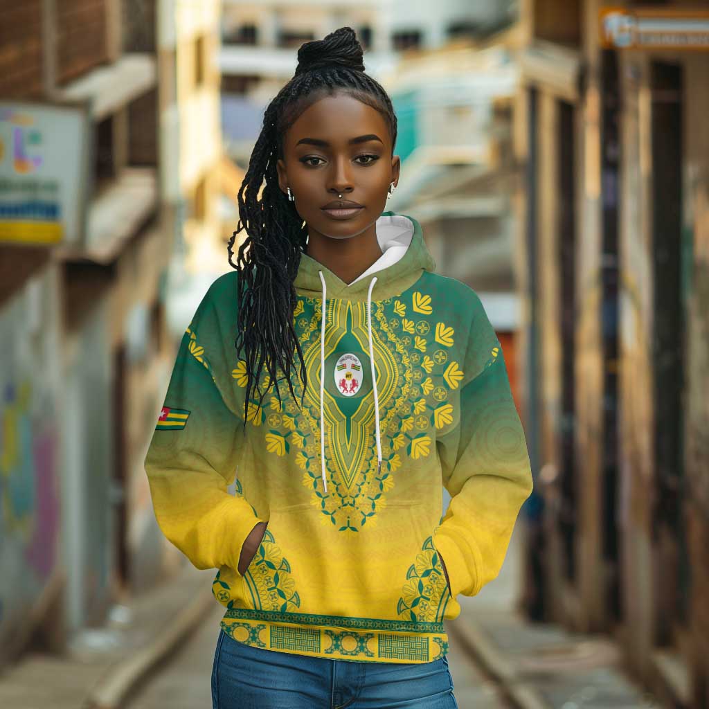 Personalized Afro Togo Hoodie African Dashiki Style - African Pride