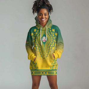 Personalized Afro Togo Hoodie Dress African Dashiki Style - African Pride
