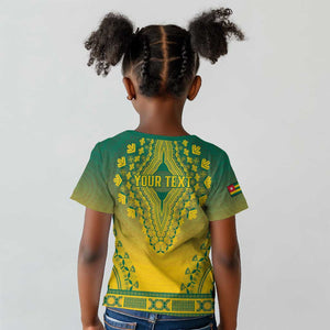 Personalized Afro Togo Kid T shirt African Dashiki Style - African Pride