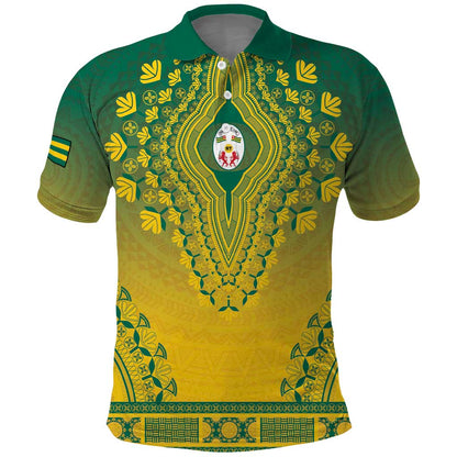 Personalized Afro Togo Polo Shirt African Dashiki Style - African Pride