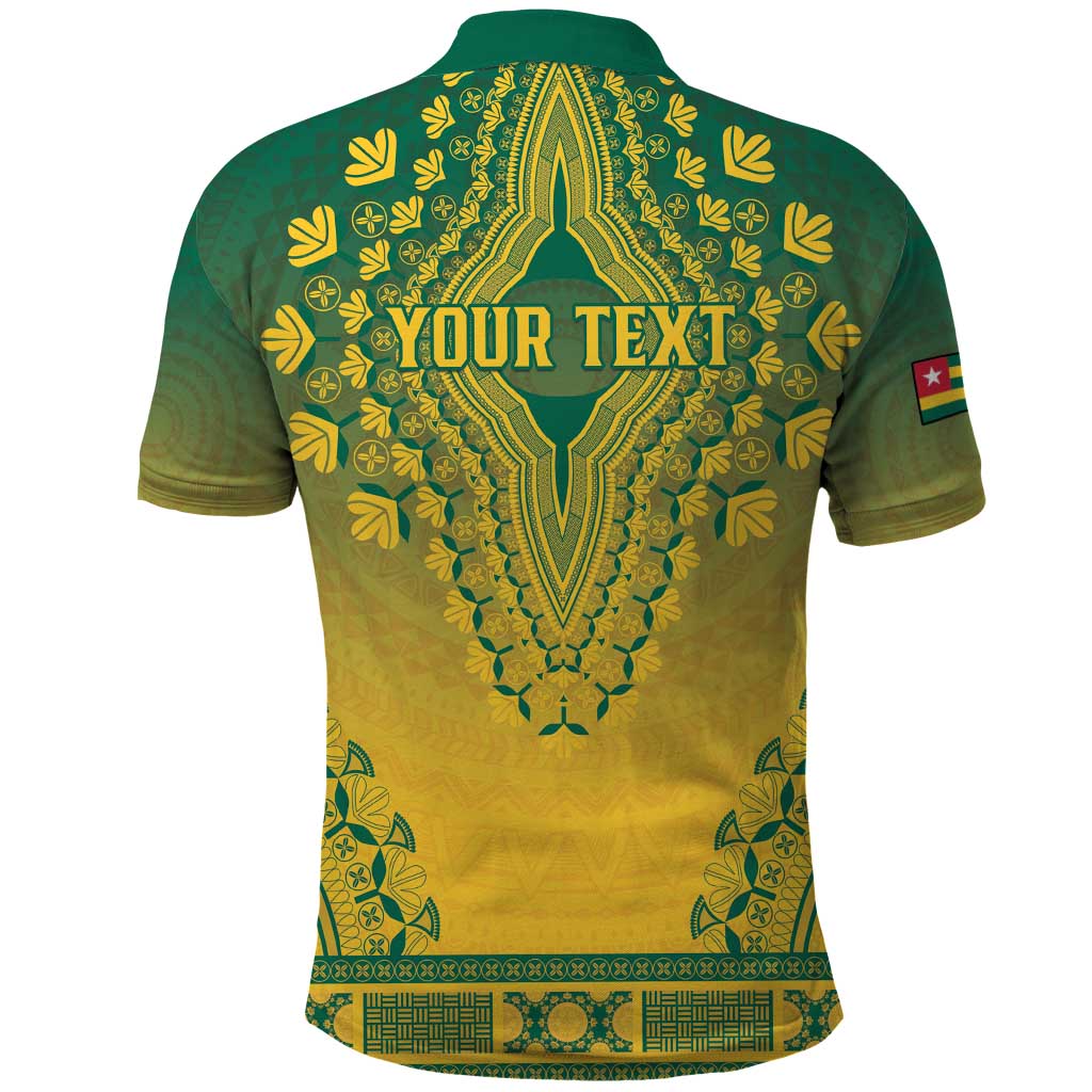 Personalized Afro Togo Polo Shirt African Dashiki Style - African Pride