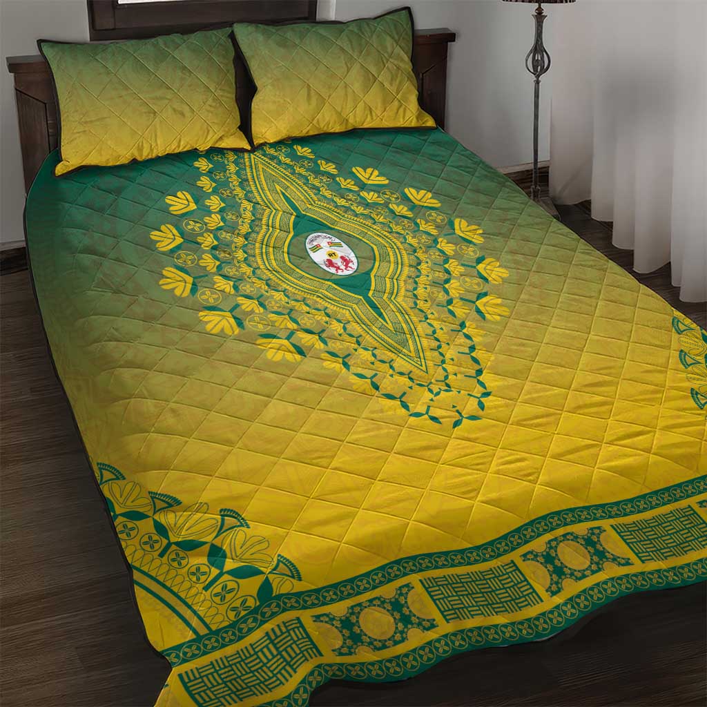 Afro Togo Quilt Bed Set African Dashiki Style - African Pride