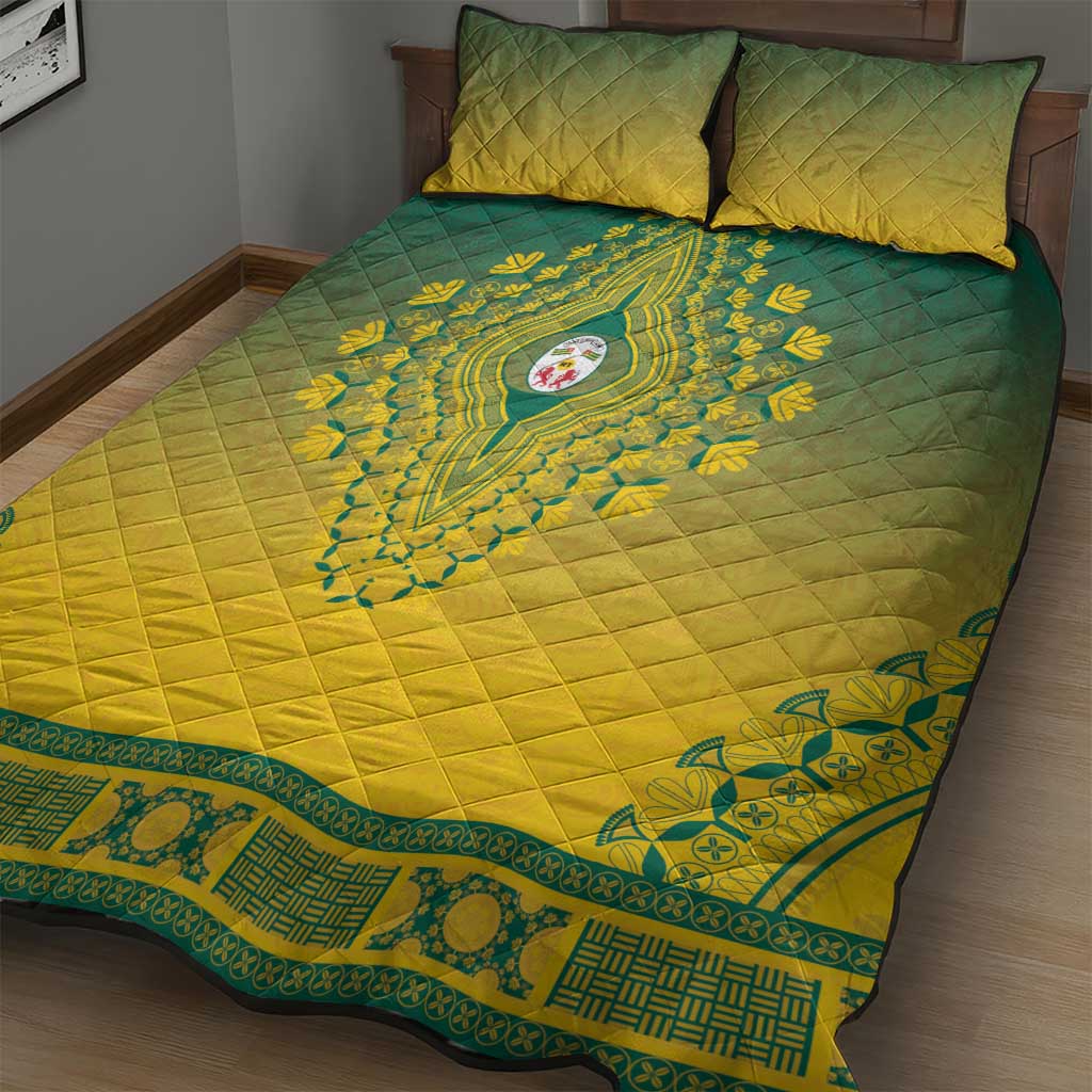 Afro Togo Quilt Bed Set African Dashiki Style - African Pride
