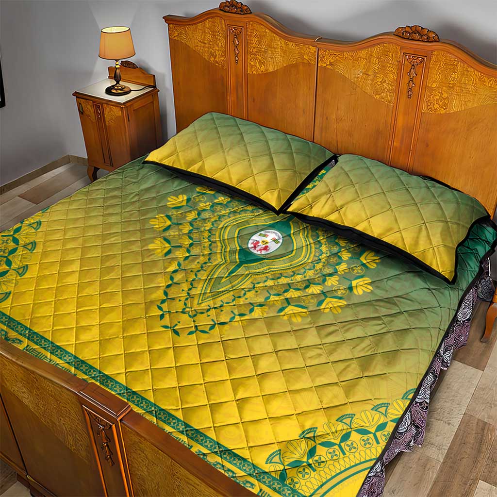 Afro Togo Quilt Bed Set African Dashiki Style - African Pride