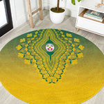 Afro Togo Round Carpet African Dashiki Style - African Pride