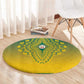 Afro Togo Round Carpet African Dashiki Style - African Pride