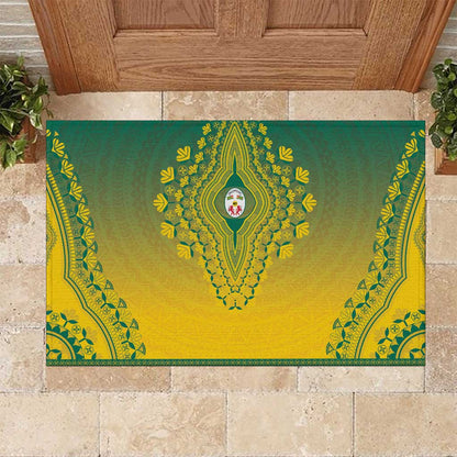 Afro Togo Rubber Doormat African Dashiki Style - African Pride