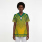 Personalized Togo African Dashiki Scrub Top - African Pride