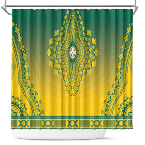 Afro Togo Shower Curtain African Dashiki Style - African Pride