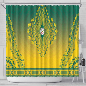 Afro Togo Shower Curtain African Dashiki Style - African Pride