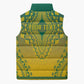 Personalized Togo African Dashiki Sleeveless Puffer Jacket