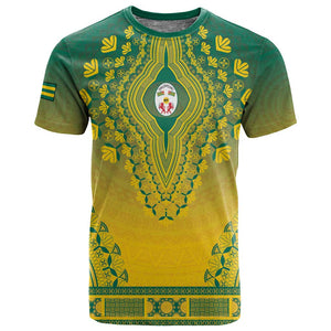 Personalized Afro Togo T shirt African Dashiki Style - African Pride