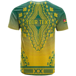 Personalized Afro Togo T shirt African Dashiki Style - African Pride