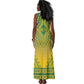 Personalized Afro Togo Tank Maxi Dress African Dashiki Style - African Pride