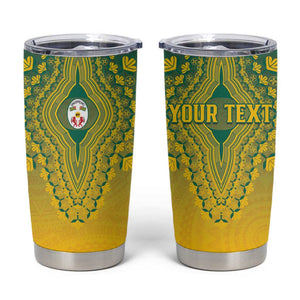 Personalized Afro Togo Tumbler Cup African Dashiki Style - African Pride