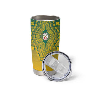 Personalized Afro Togo Tumbler Cup African Dashiki Style - African Pride