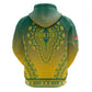 Personalized Afro Togo Zip Hoodie African Dashiki Style - African Pride