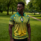 Personalized Togo African Dashiki Zipper Polo Shirt