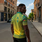 Personalized Togo African Dashiki Zipper Polo Shirt