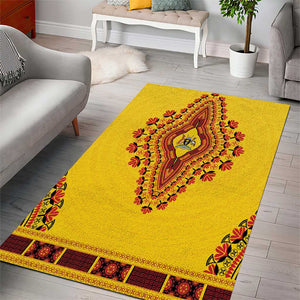 Afro Uganda Area Rug African Dashiki Style - African Pride
