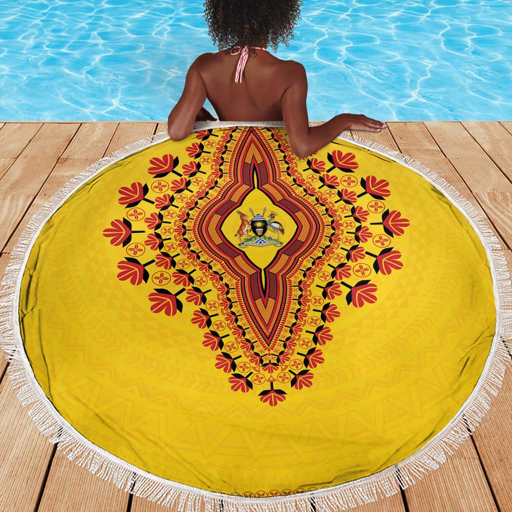 Afro Uganda Beach Blanket African Dashiki Style - African Pride
