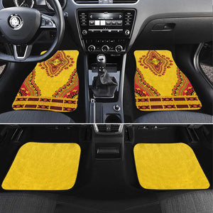 Personalized Afro Uganda Car Mats African Dashiki Style - African Pride