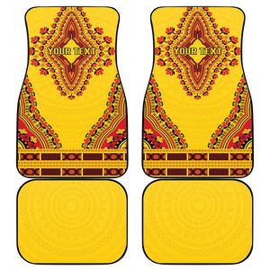 Personalized Afro Uganda Car Mats African Dashiki Style - African Pride