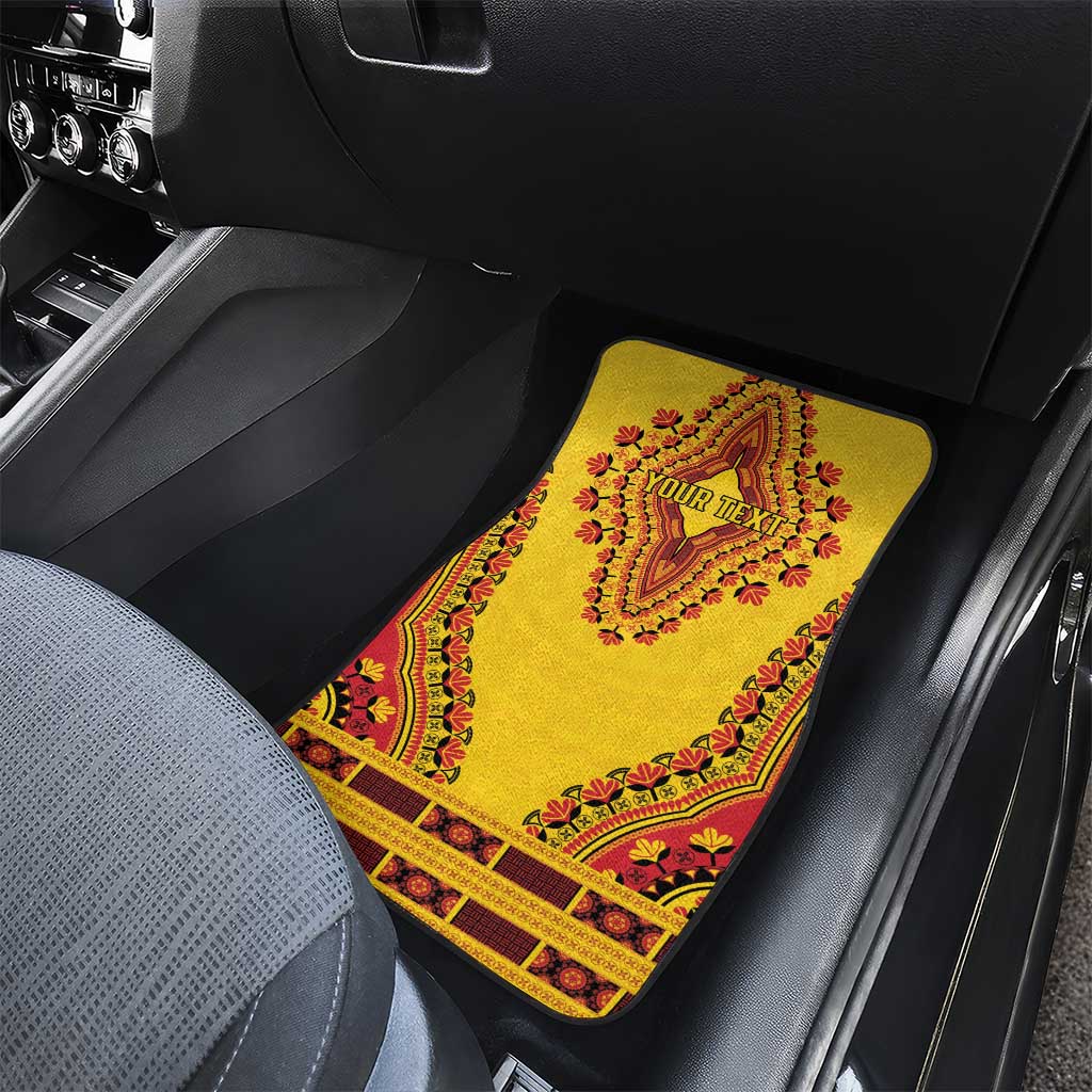 Personalized Afro Uganda Car Mats African Dashiki Style - African Pride