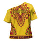 Personalized Uganda African Dashiki Cross Shoulder Shirt