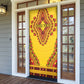 Personalized Uganda African Dashiki Door Cover