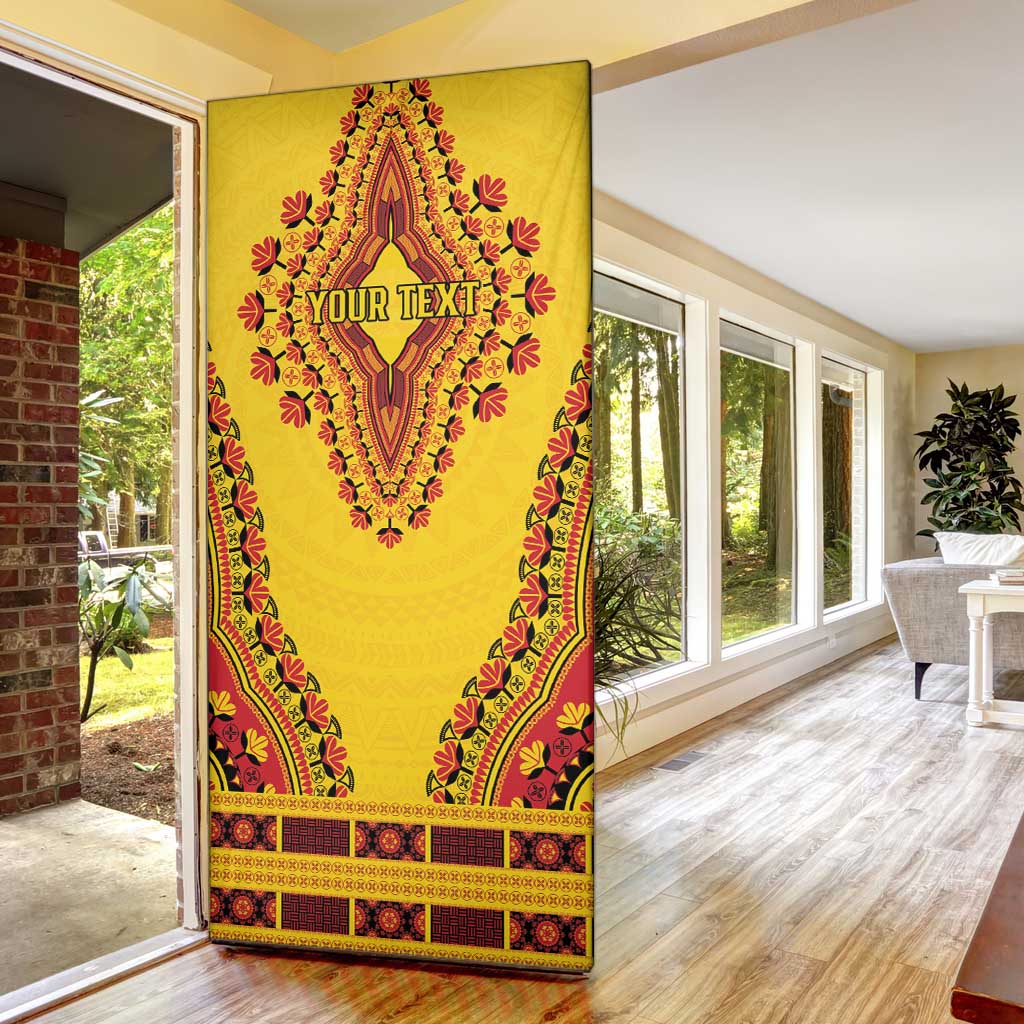 Personalized Uganda African Dashiki Door Cover
