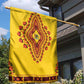 Afro Uganda Garden Flag African Dashiki Style - African Pride