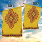 Afro Uganda Garden Flag African Dashiki Style - African Pride