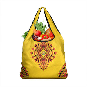 Afro Uganda Grocery Bag African Dashiki Style - African Pride