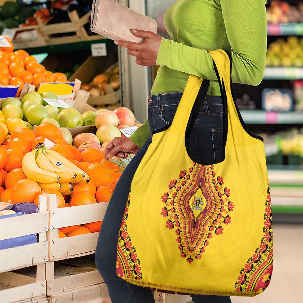 Afro Uganda Grocery Bag African Dashiki Style - African Pride