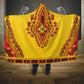 Afro Uganda Hooded Blanket African Dashiki Style - African Pride