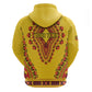 Personalized Afro Uganda Hoodie African Dashiki Style - African Pride