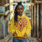 Personalized Afro Uganda Hoodie African Dashiki Style - African Pride