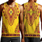 Personalized Afro Uganda Men Tank Top African Dashiki Style - African Pride